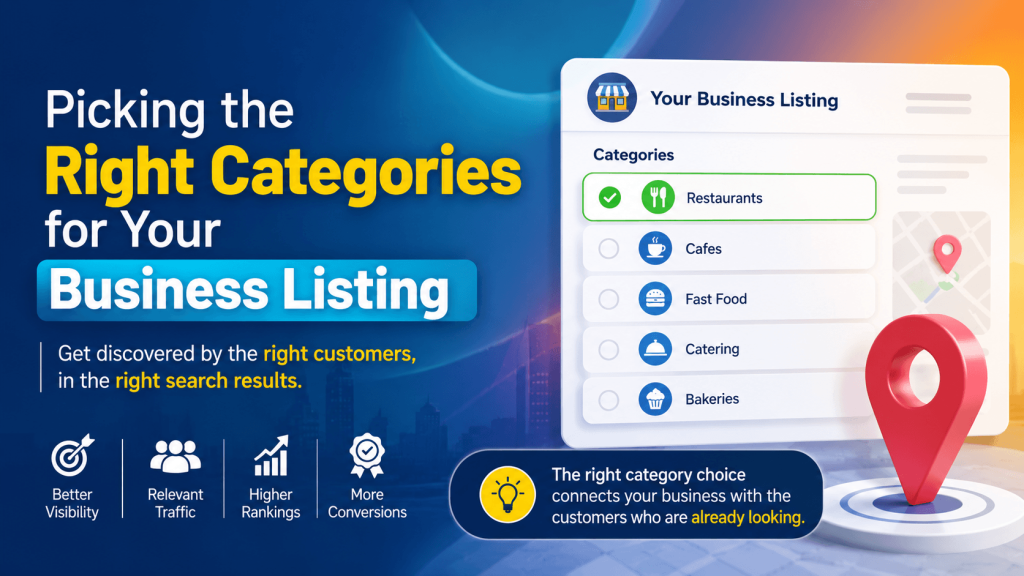Picking the Right Categories for Your Business Listing